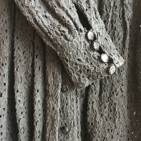 🚫 Sheer Black Vintage Lace Dress - Picture 6 of 6